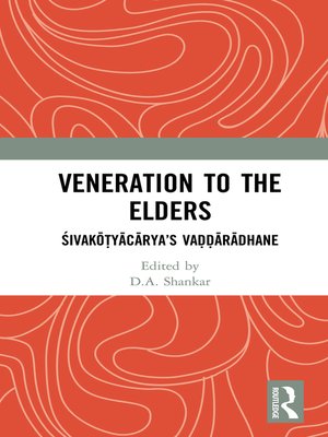 cover image of Veneration to the Elders